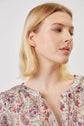 Blouse en voile de coton Bandana -CLAUDE