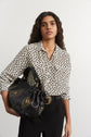 Blouse en soie imprimé oiseaux - CLEA
