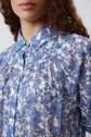 Chemise en voile de coton à fleurs - CLEMENCE
