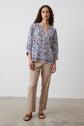 Floral crepe blouse - CLOVIS