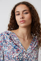 Floral crepe blouse - CLOVIS