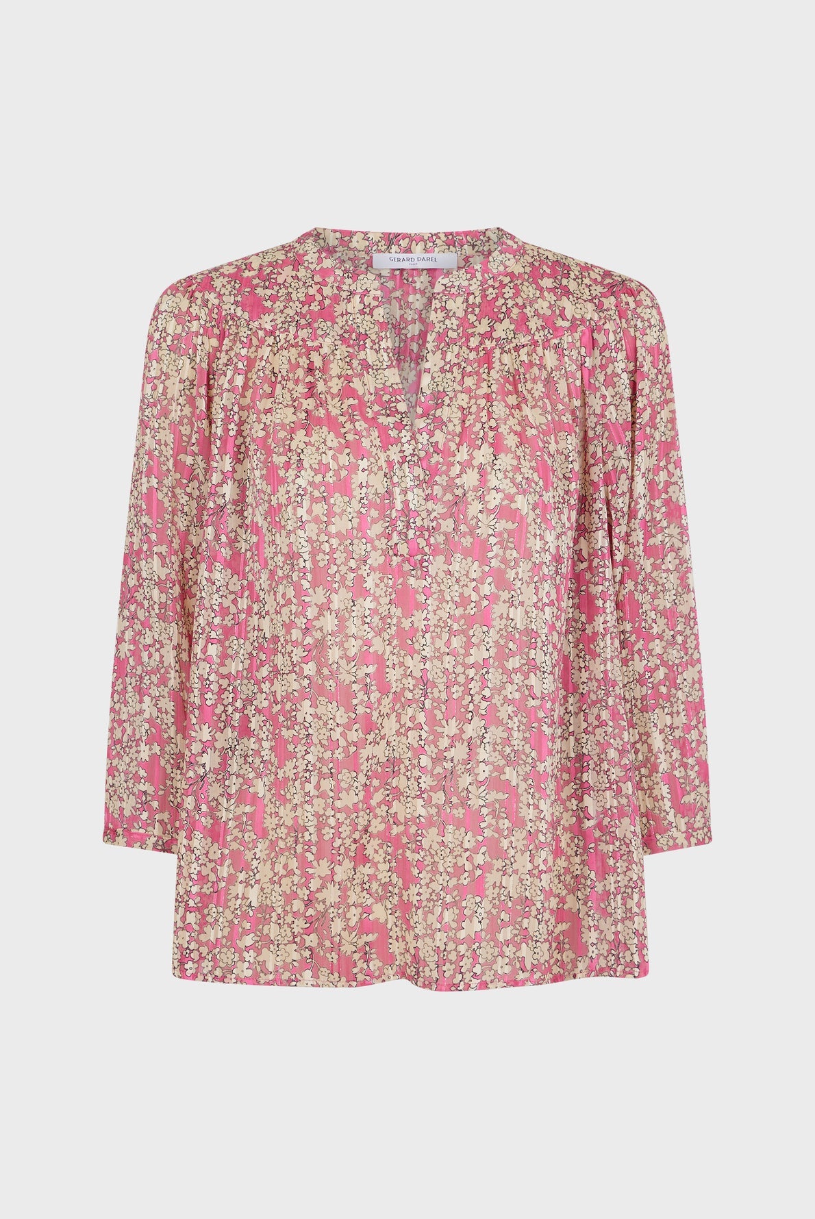 Blouse en mousseline à fleurs - COCO