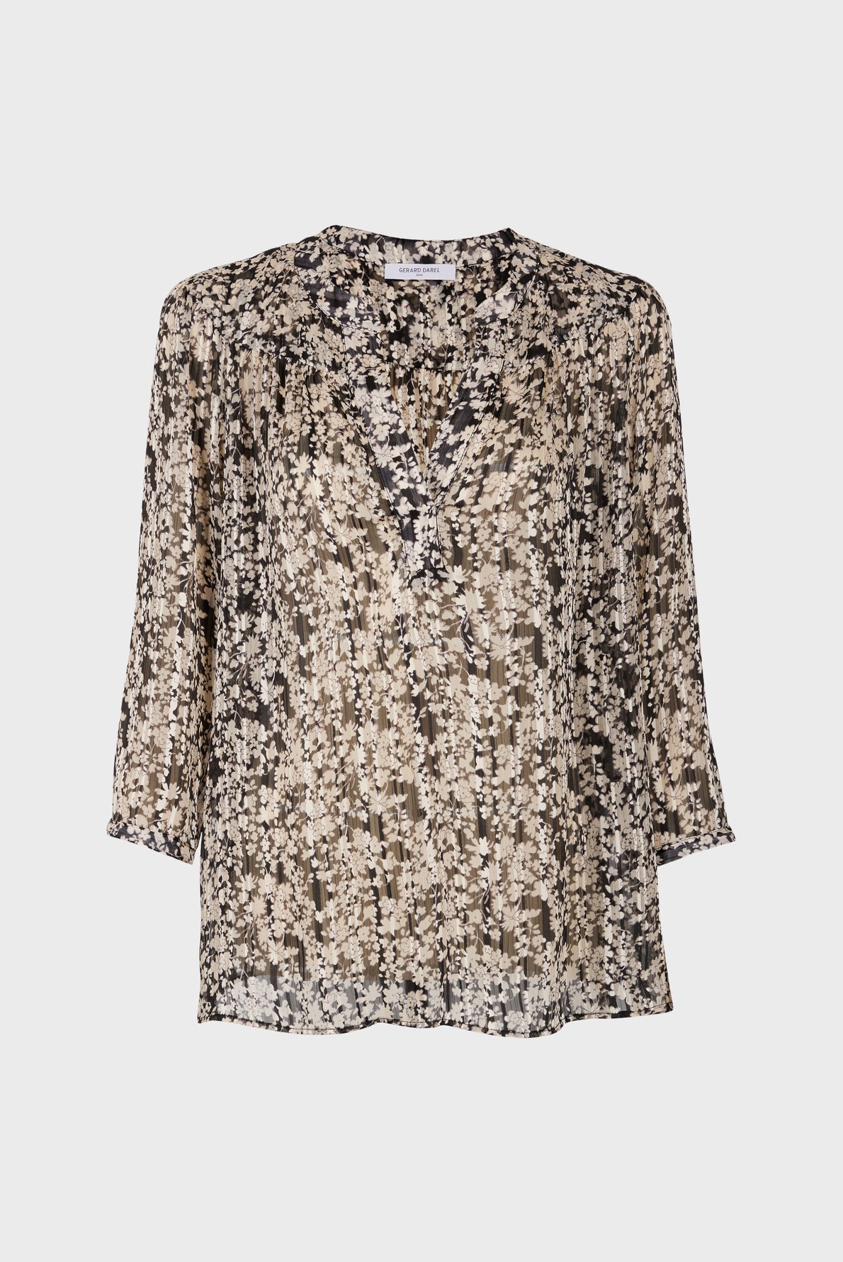 Blouse en mousseline à fleurs - COCO