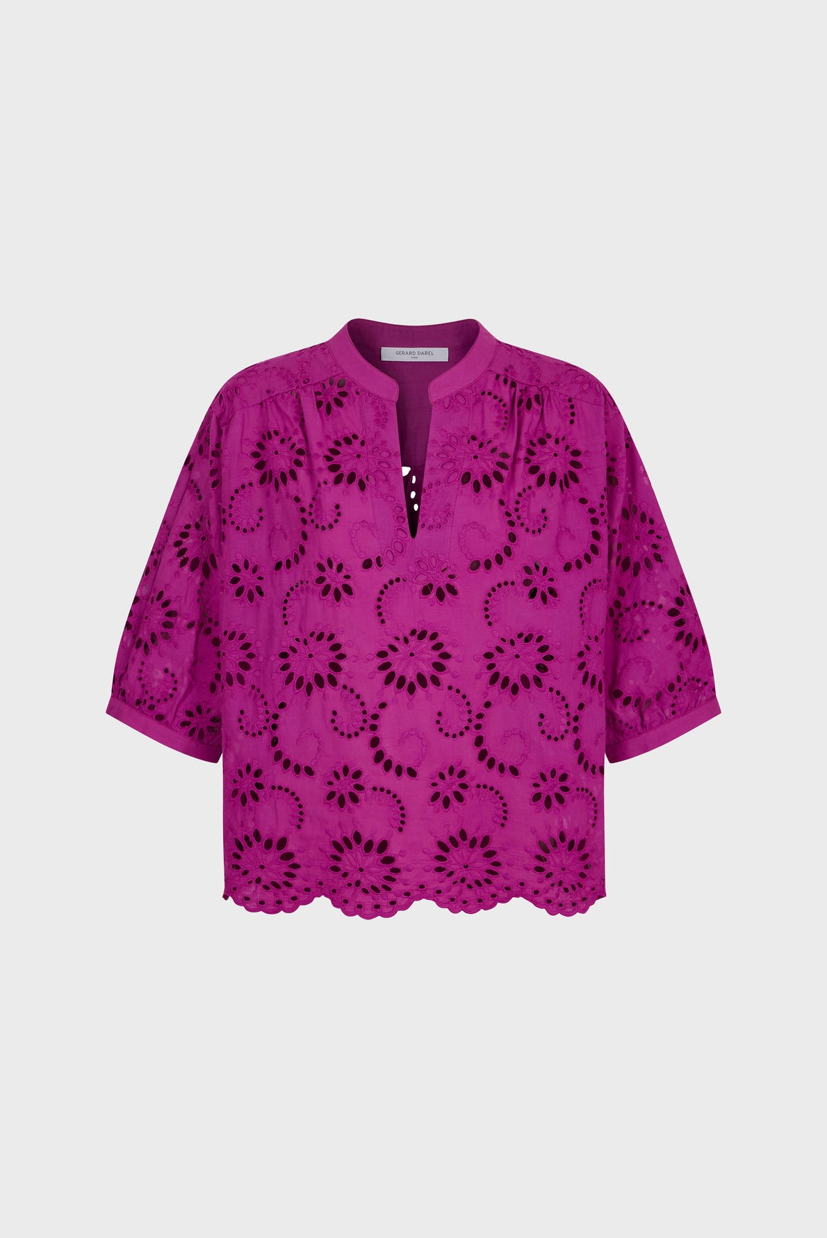 Blouse à broderie anglaise en coton - COME