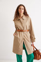 Cotton trench coat - SAUNIA