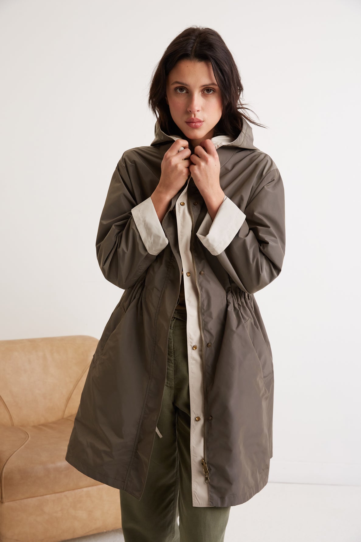 Parka réversible en nylon technique - SHADYA