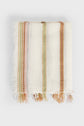 Embroidered stripe scarf - GIULIA