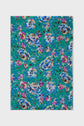 Multi-colored floral fine scarf - GRAZIA