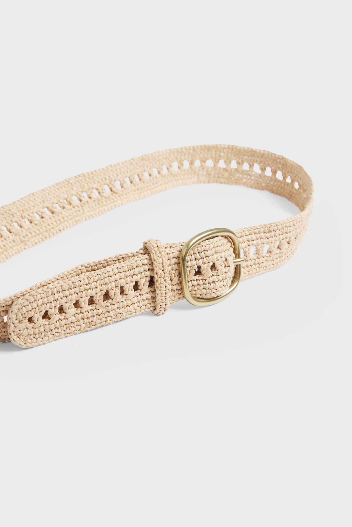Ceinture en raphia - PALOMA
