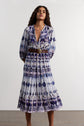 Pleated ethnic style skirt - BADICE