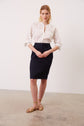 Straight cotton skirt - BAO