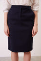 Straight cotton skirt - BAO