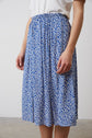 Soft floral blue skirt 