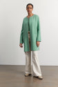Coat in reversible fine wool fabric - SAILOR