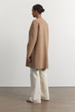 Coat in reversible fine wool fabric - SAILOR