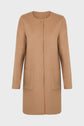 Coat in reversible fine wool fabric - SAILOR