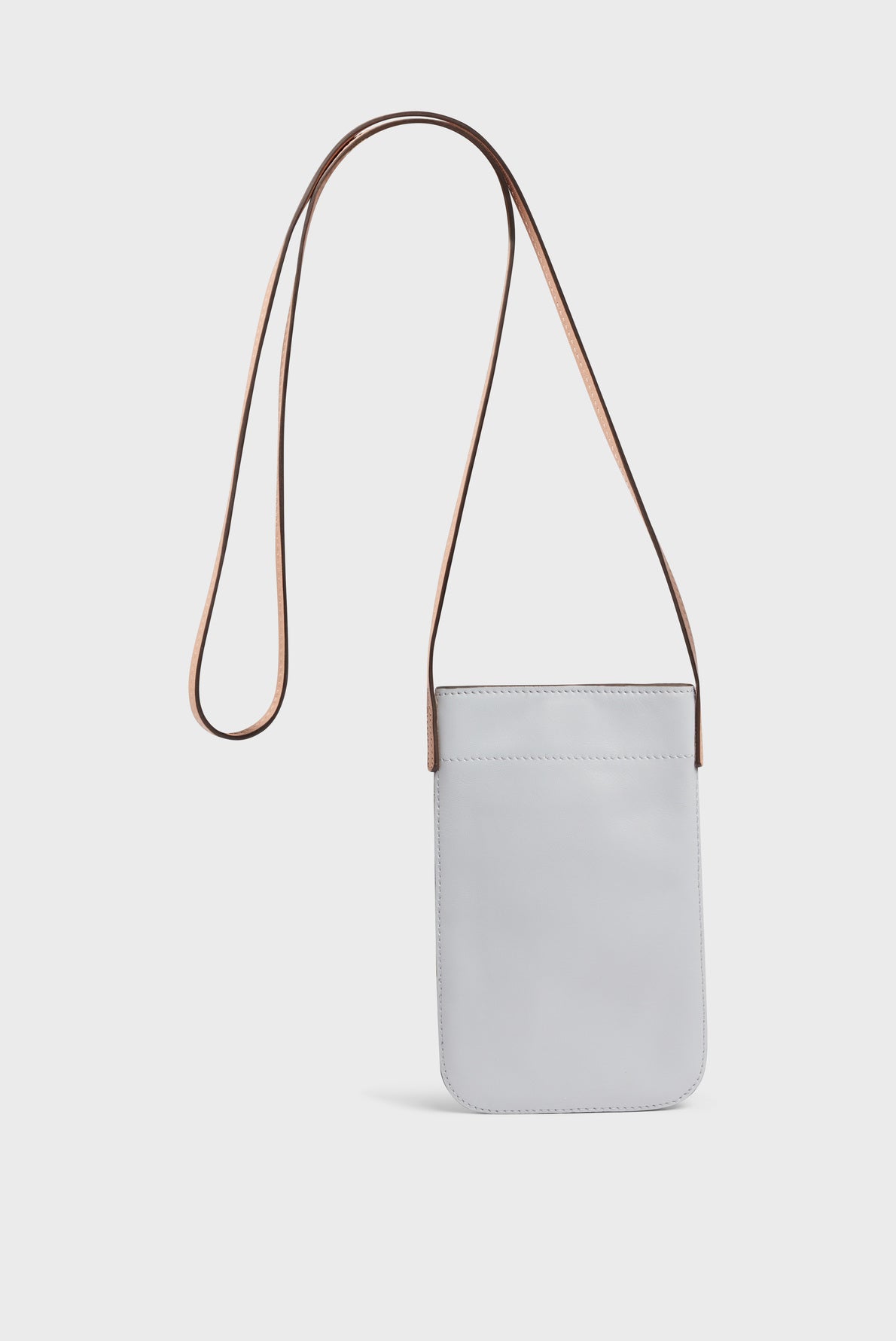 Porte téléphone en cuir lisse tricolore - LADYPHONE