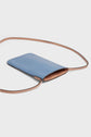 Porte téléphone en cuir lisse tricolore - LADYPHONE