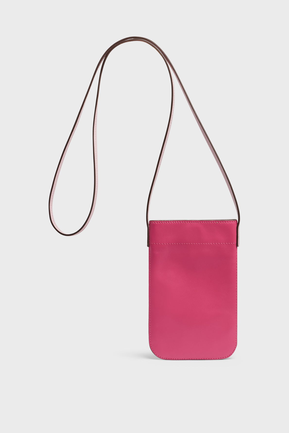 Phoneholder in tricolor plain leather - LADYPHONE