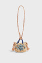 Tricolor raffia charm - CHARM 24