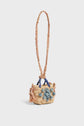 Tricolor raffia charm - CHARM 24