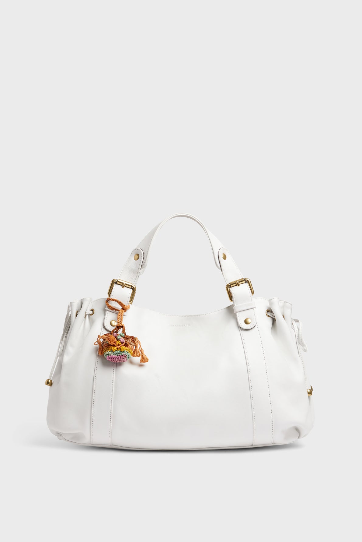 Charm en raphia arc-en-ciel - CHARM 24