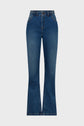 Flared jeans with plaited detail - EBENE