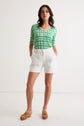 Short blanc en jean - ECEM