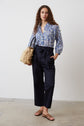 Pantalon carotte en coton - ELARA