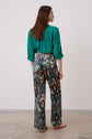 Wide-leg Ikat print pants - ELEONA