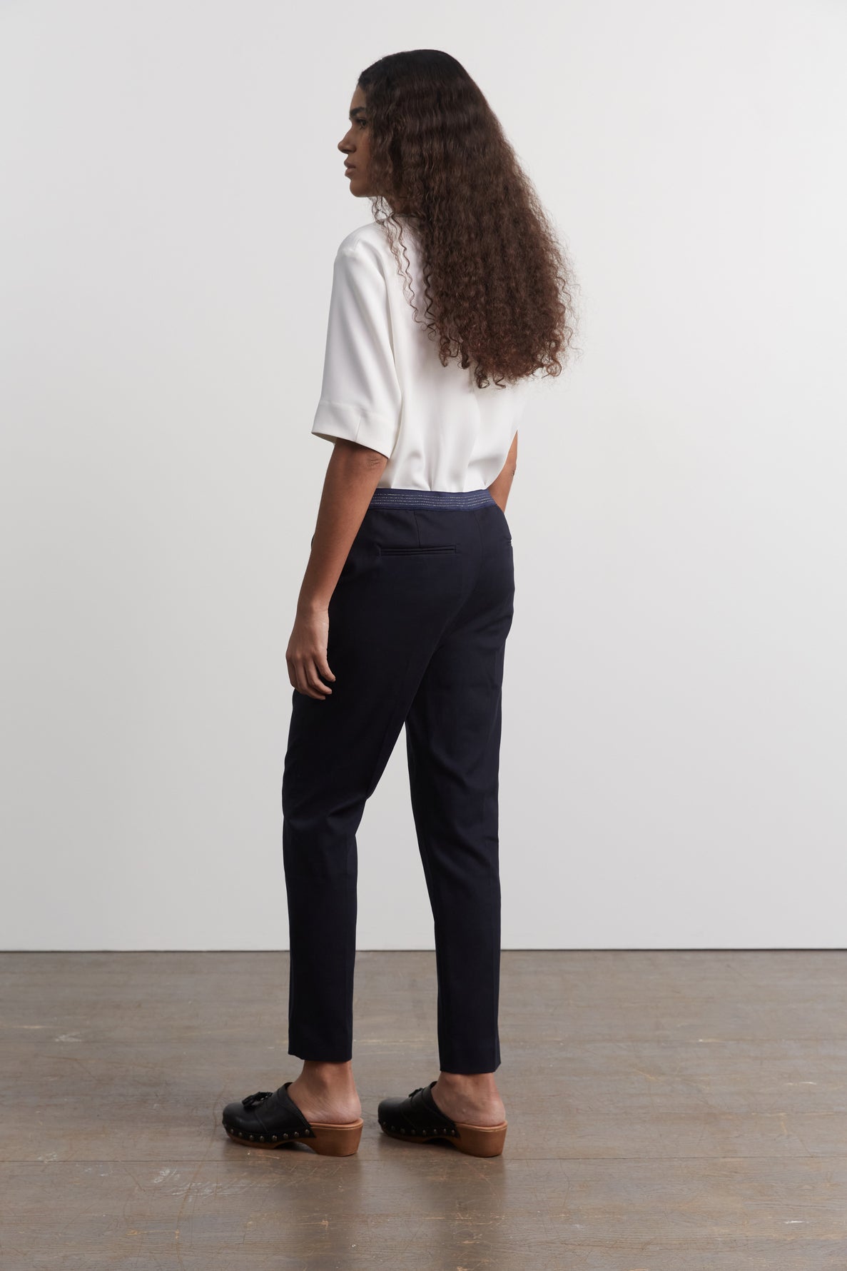 Straight cotton pants - ELGA