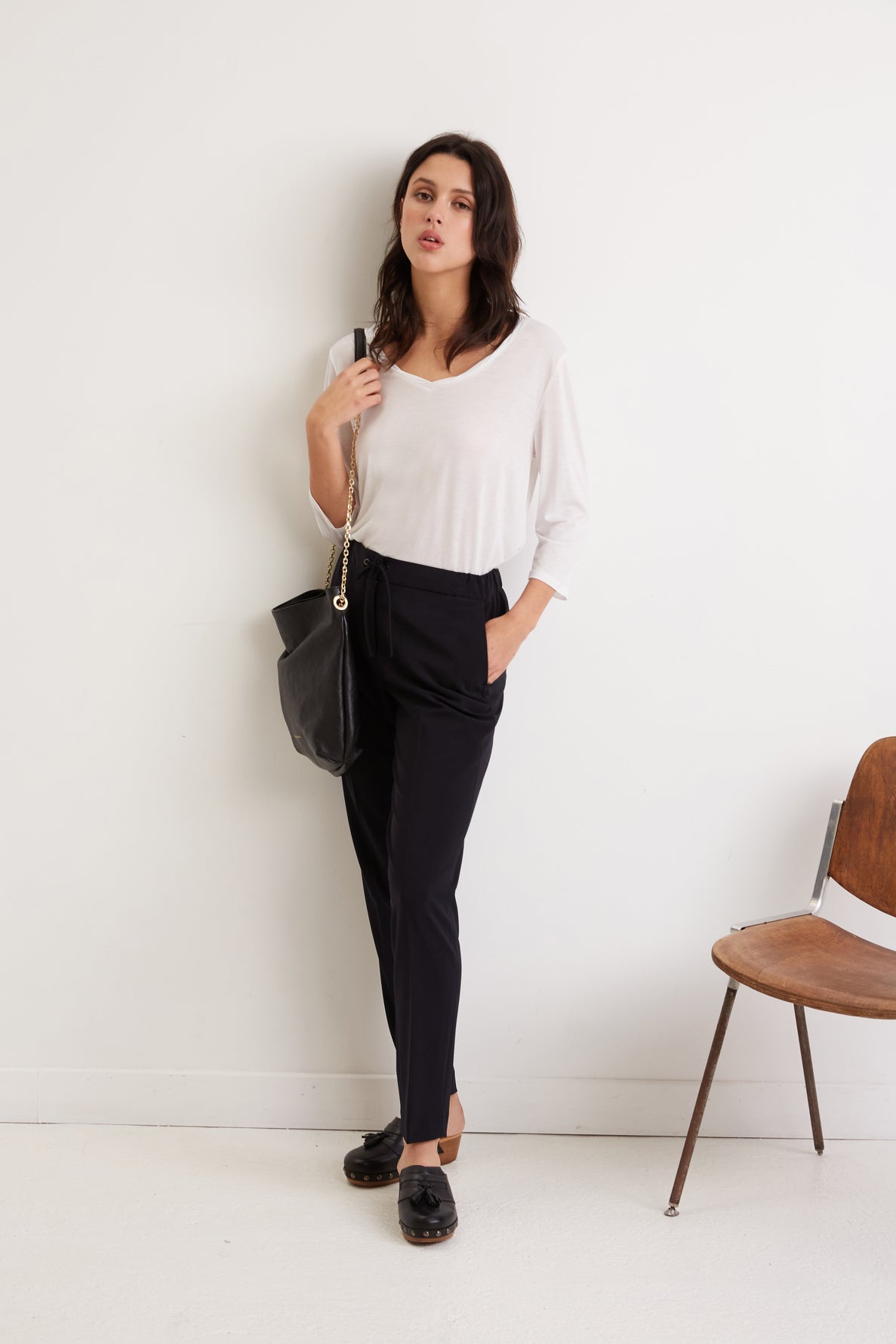 Pantalon fluide en microfibre - ELOAH