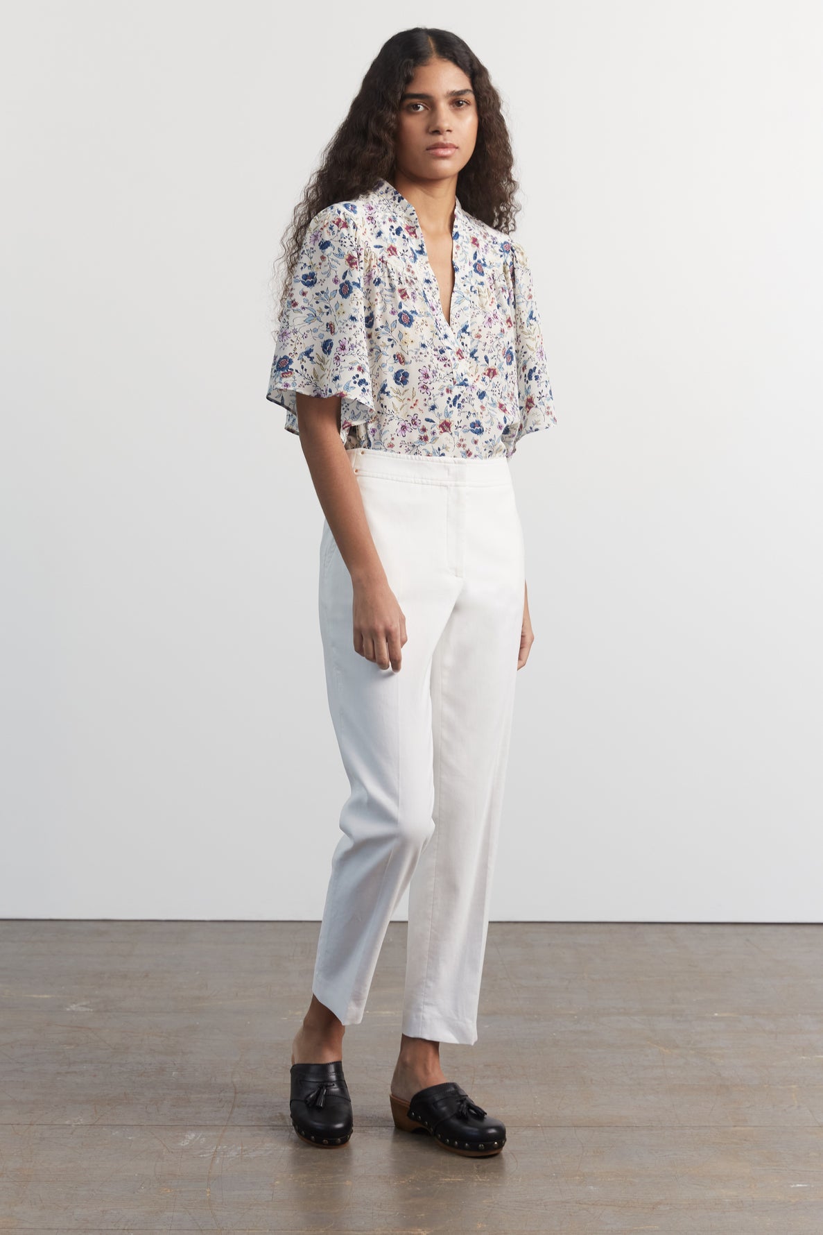 Straight cotton pants - ETIENNE