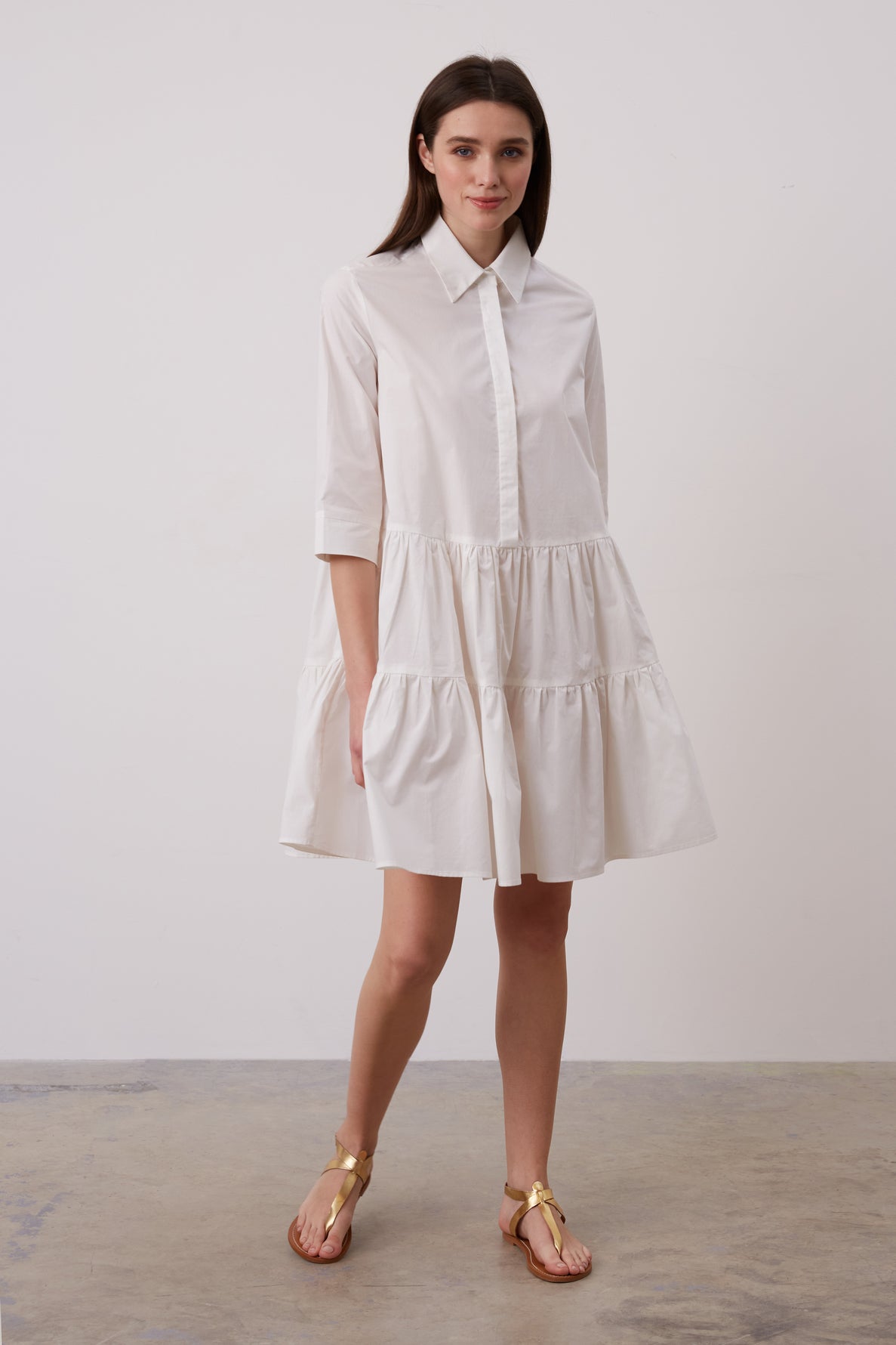 Poplin shirt dress - JADEN