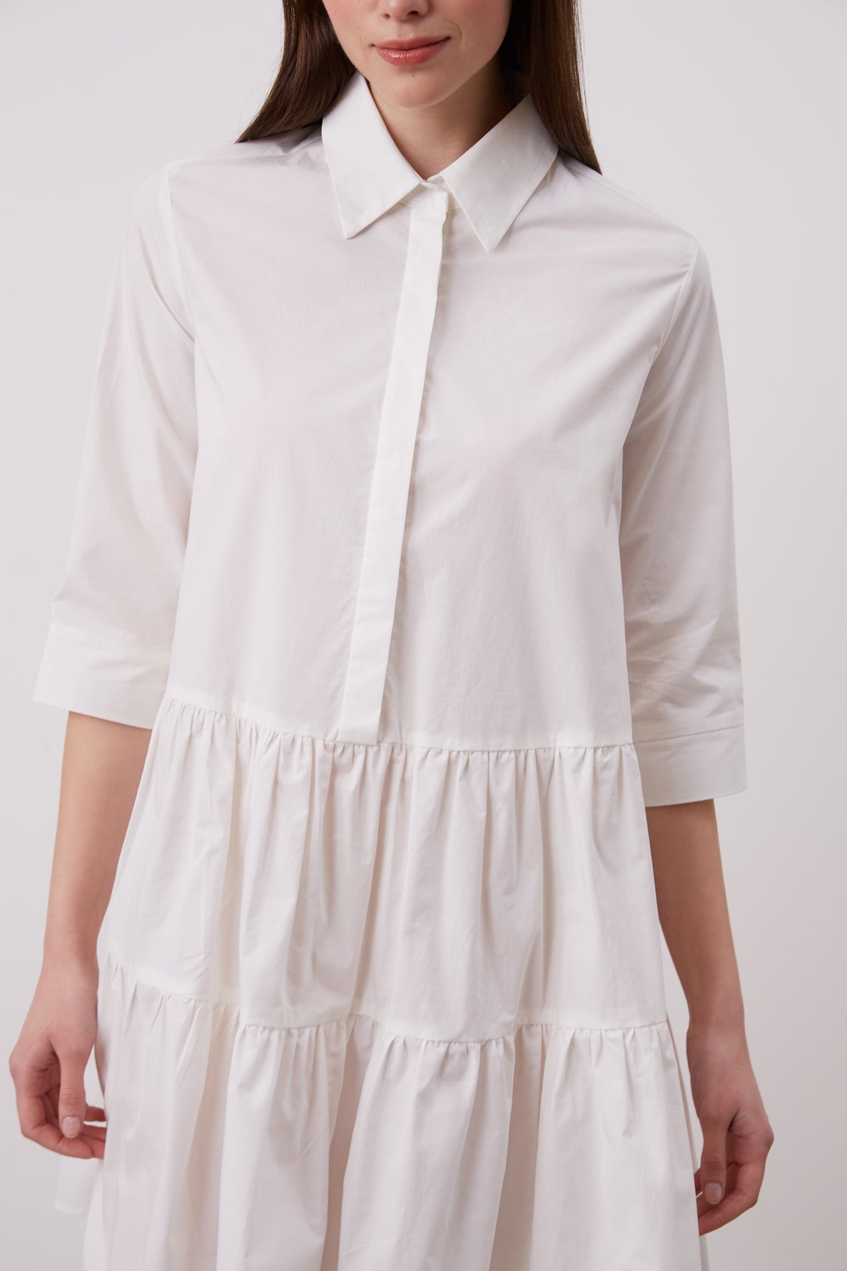Poplin shirt dress - JADEN
