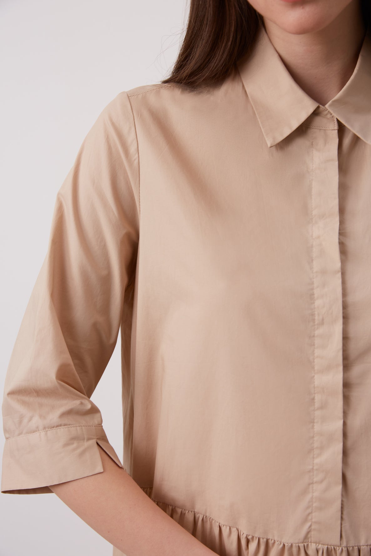 Poplin shirt dress - JADEN