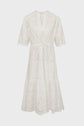 Robe mi-longue brodée - JINNY