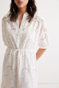 Robe mi-longue brodée - JINNY