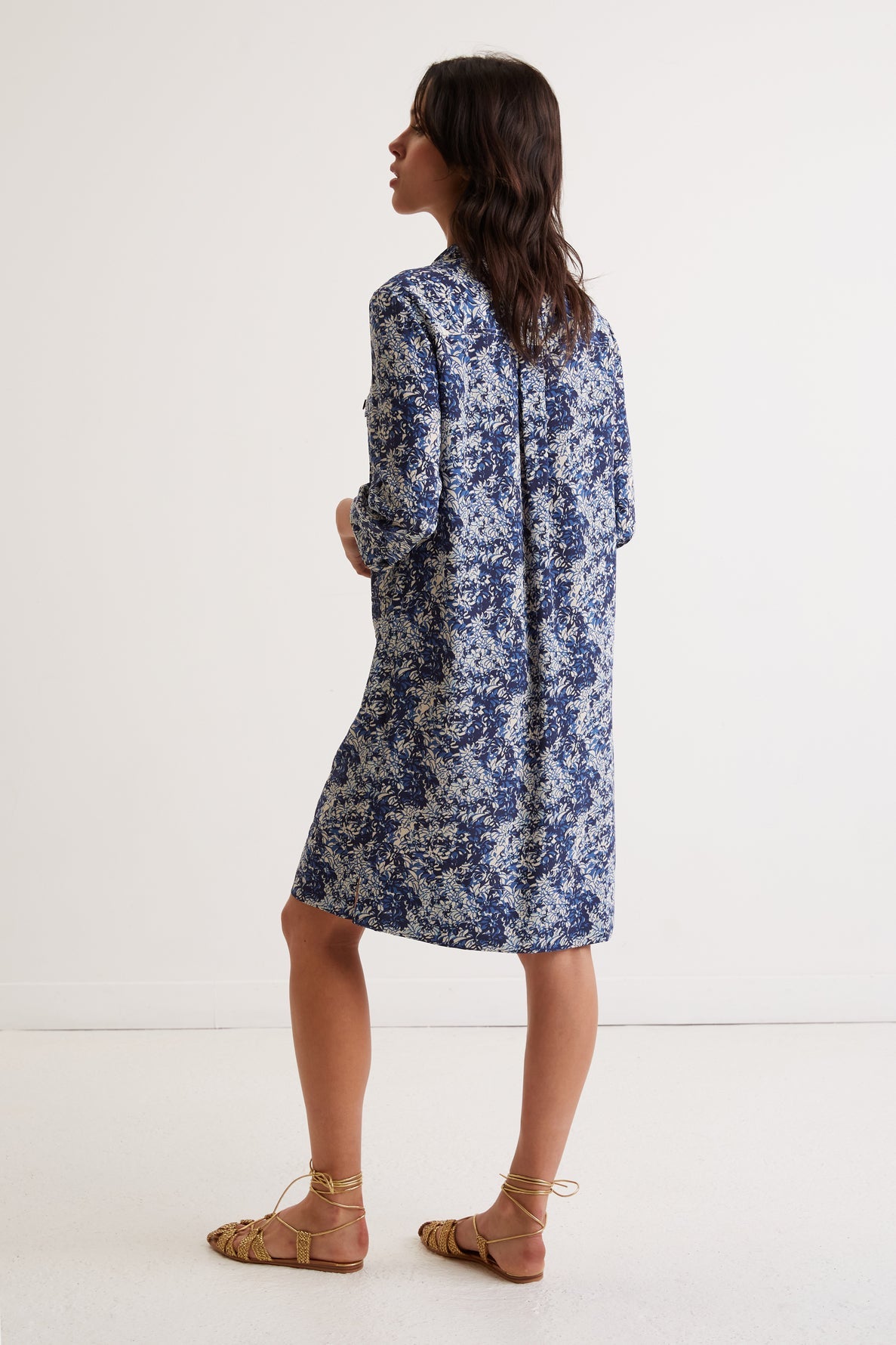 Robe courte 100% soie - JOAN