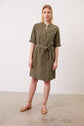 Robe courte saharienne - JORDI
