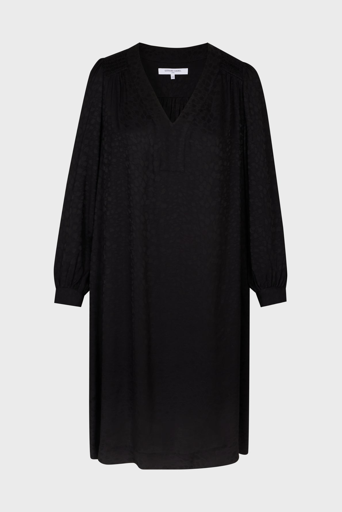 Soft jacquard mini dress - JOSEPHA