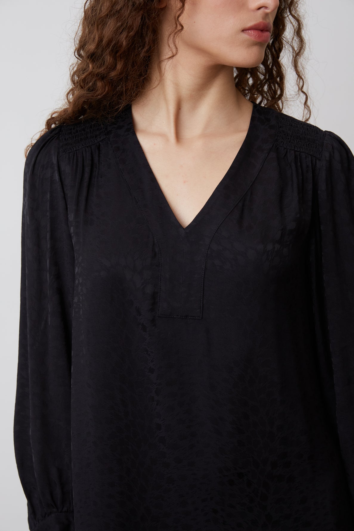 Soft jacquard mini dress - JOSEPHA
