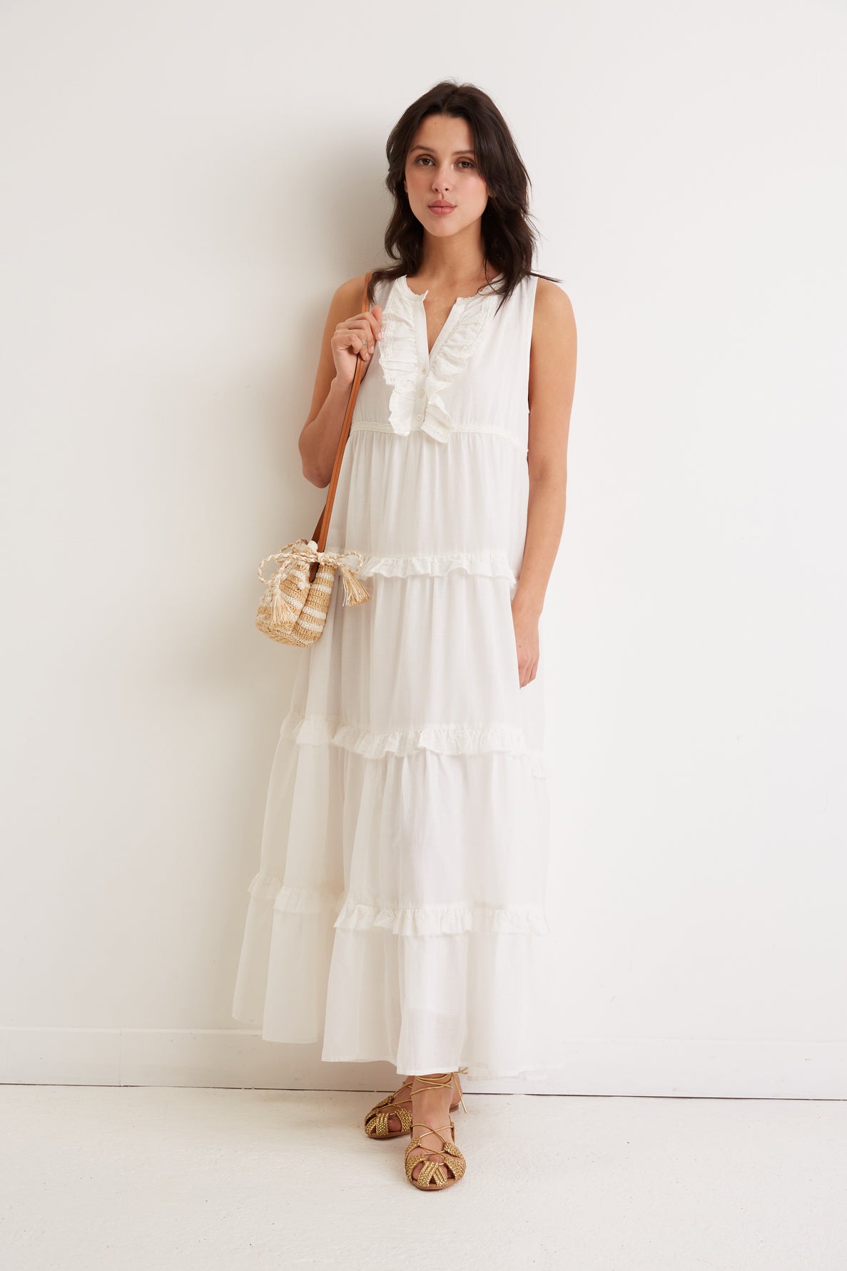 Robe longue en coton - ASMA