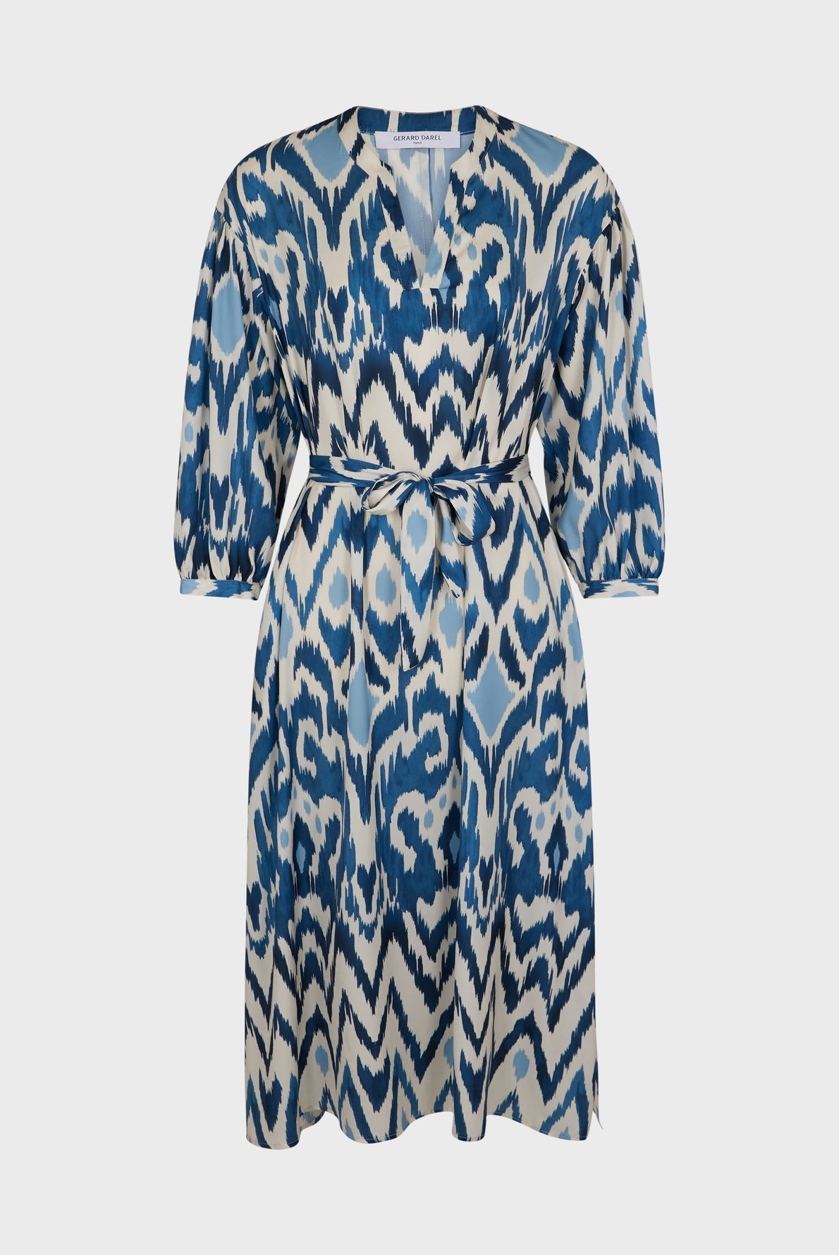 Ikat print maxi dress - JACINTHE