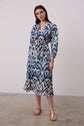 Ikat print maxi dress - JACINTHE