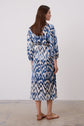 Ikat print maxi dress - JACINTHE
