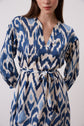 Ikat print maxi dress - JACINTHE