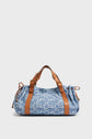 Sac à main en denim monogrammé - 24H