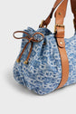 Sac à main en denim monogrammé - 24H