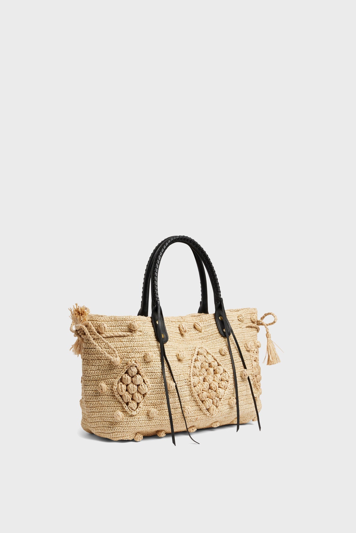 Raffia handbag - 24 GD RAPHIA